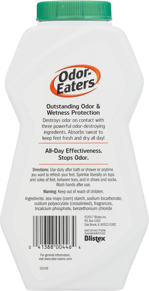 slide 3 of 9, Odor-Eaters Foot Powder 6 oz, 6 oz