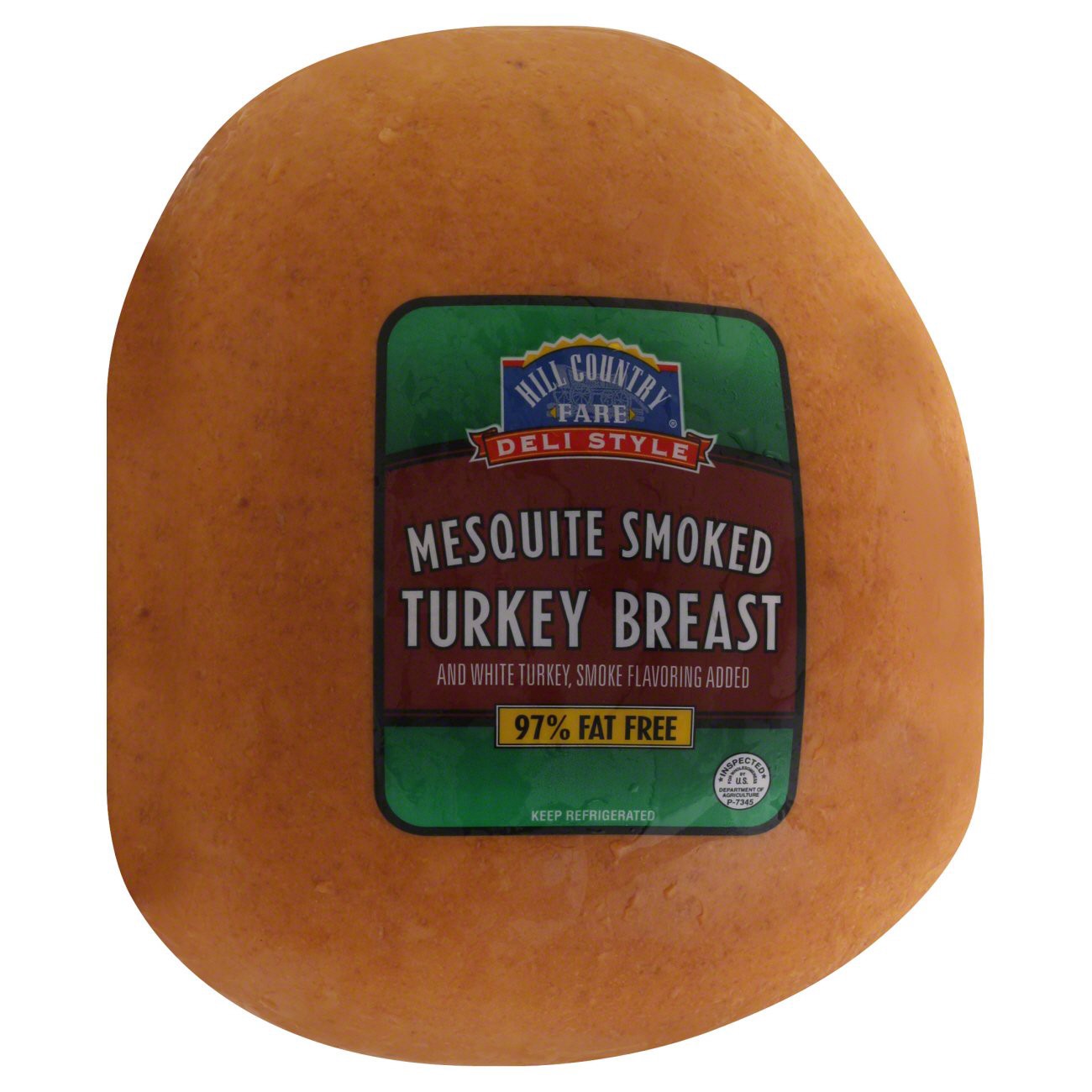 slide 1 of 1, Hill Country Fare Deli-Style Mesquite-Smoked Turkey Breast, Custom Sliced, per lb
