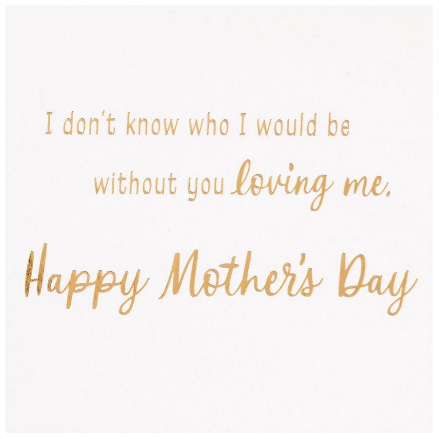 slide 3 of 5, Hallmark Thank You for Helping Me Be Me Mothers Day Card for Mom from Son or Daughter - S18, 1 ct