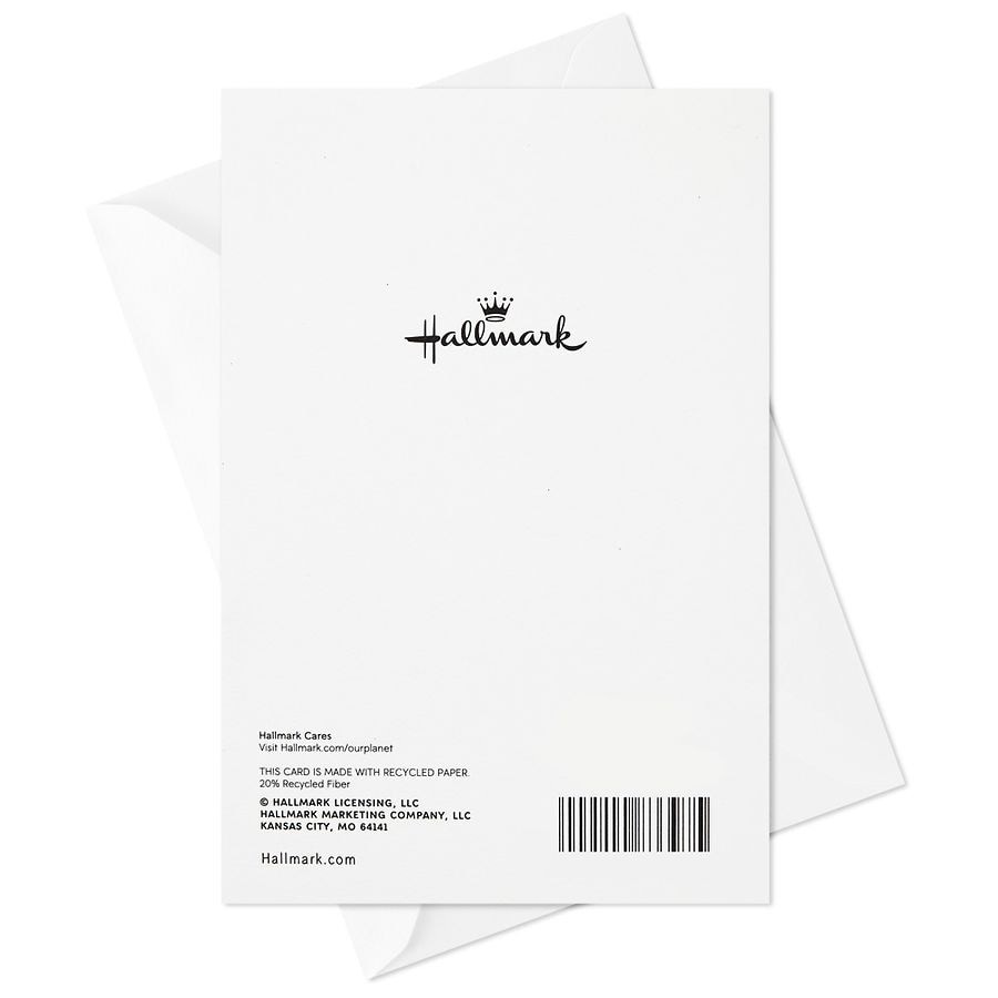 slide 4 of 5, Hallmark Sympathy Card (Nothing Loved is Lost Flowers) E96, 1 ct