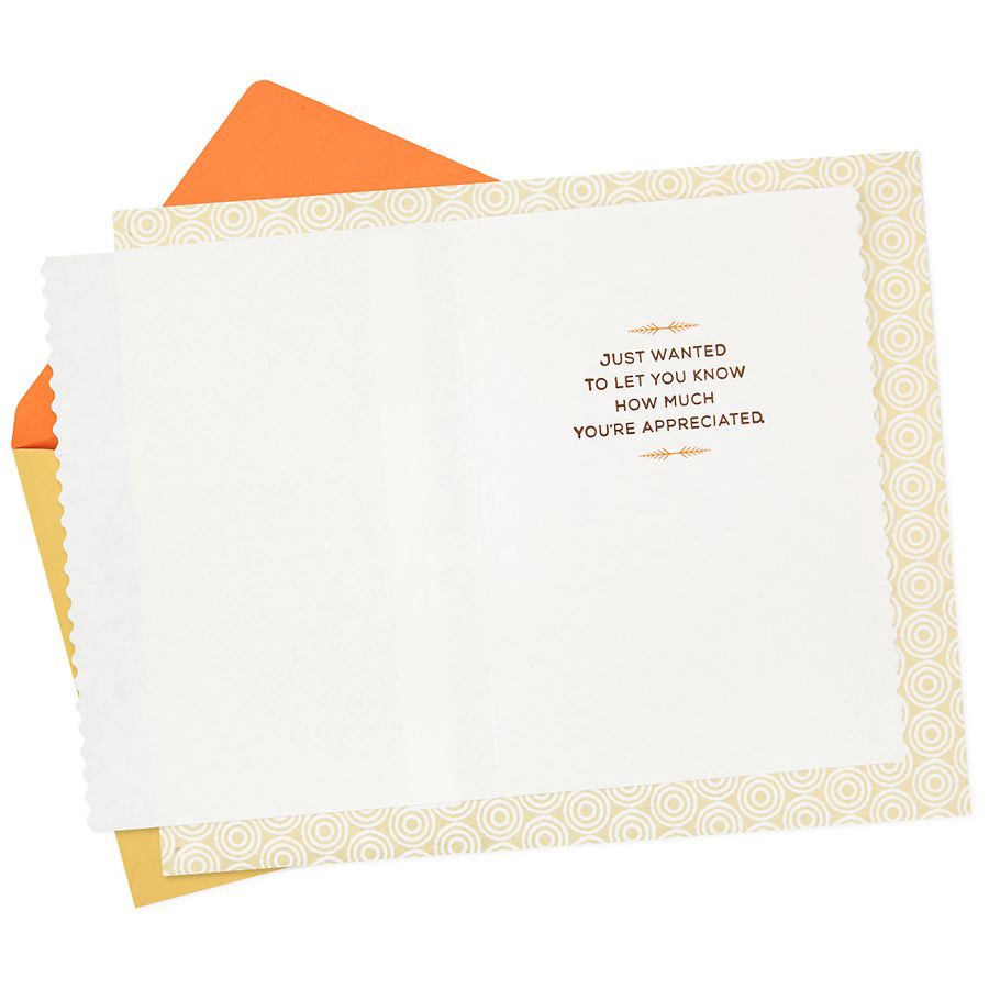 slide 5 of 5, Hallmark Thank-You Card (Many Thanks to You) E87, 1 ct