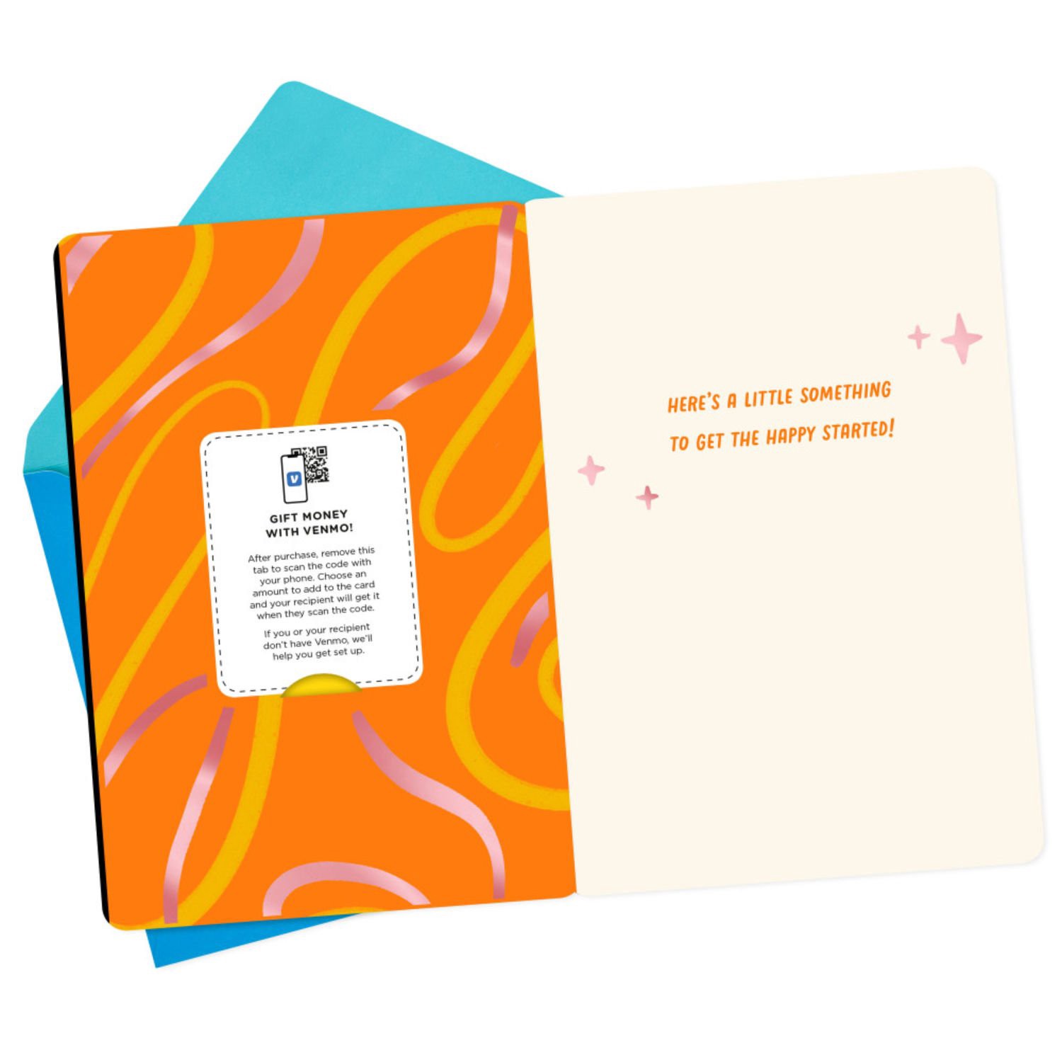 slide 3 of 6, Hallmark And Venmo Turn Up the Happy All-Occasion Card - E3, E18, 1 ct