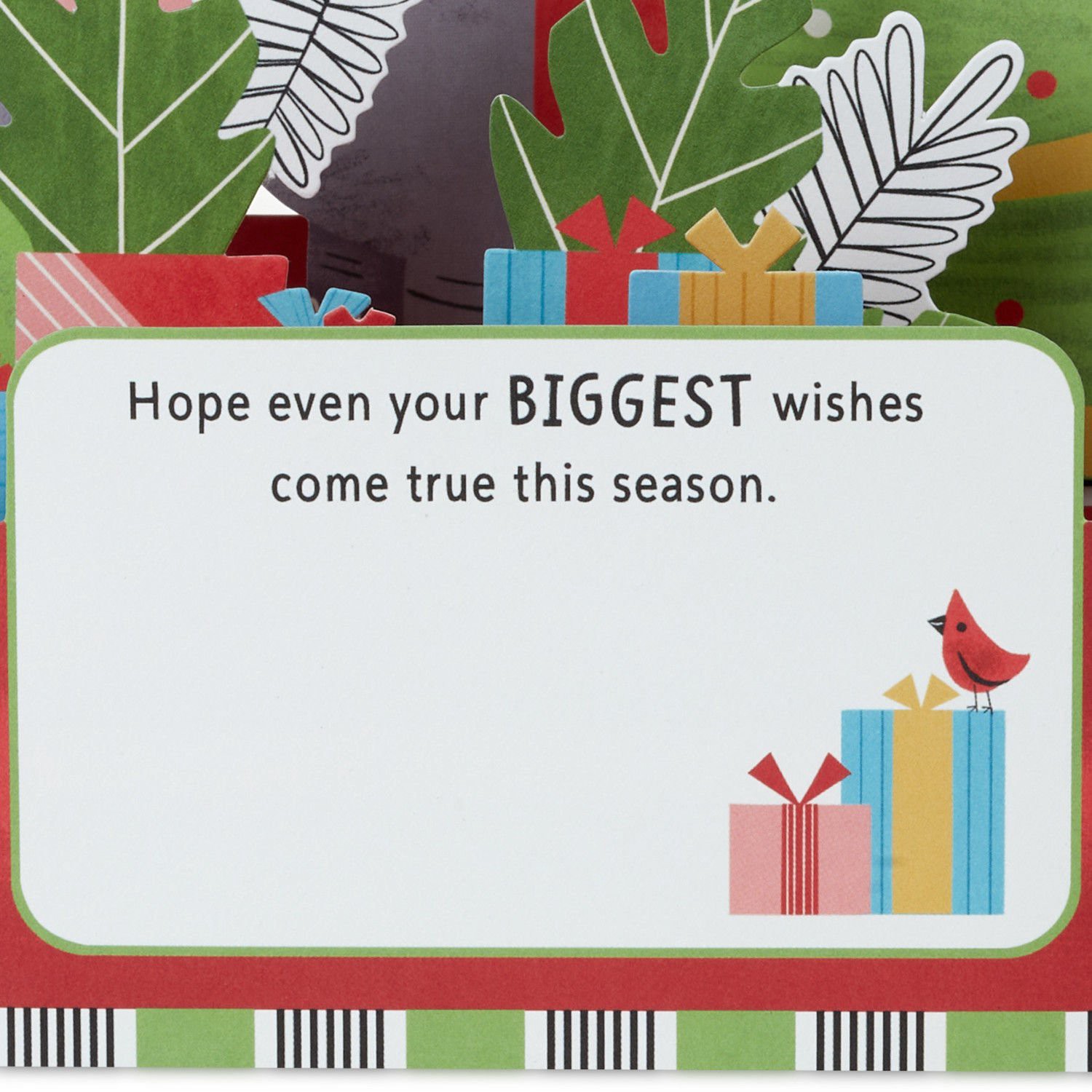 slide 3 of 6, Hallmark Paper Wonder Musical Pop-Up Holiday Card With Light (I Want A Hippopotamus For Christmas) #3, 1 ct