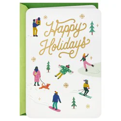Hallmark Holiday Card (Fun, Festive, Warm And Bright)