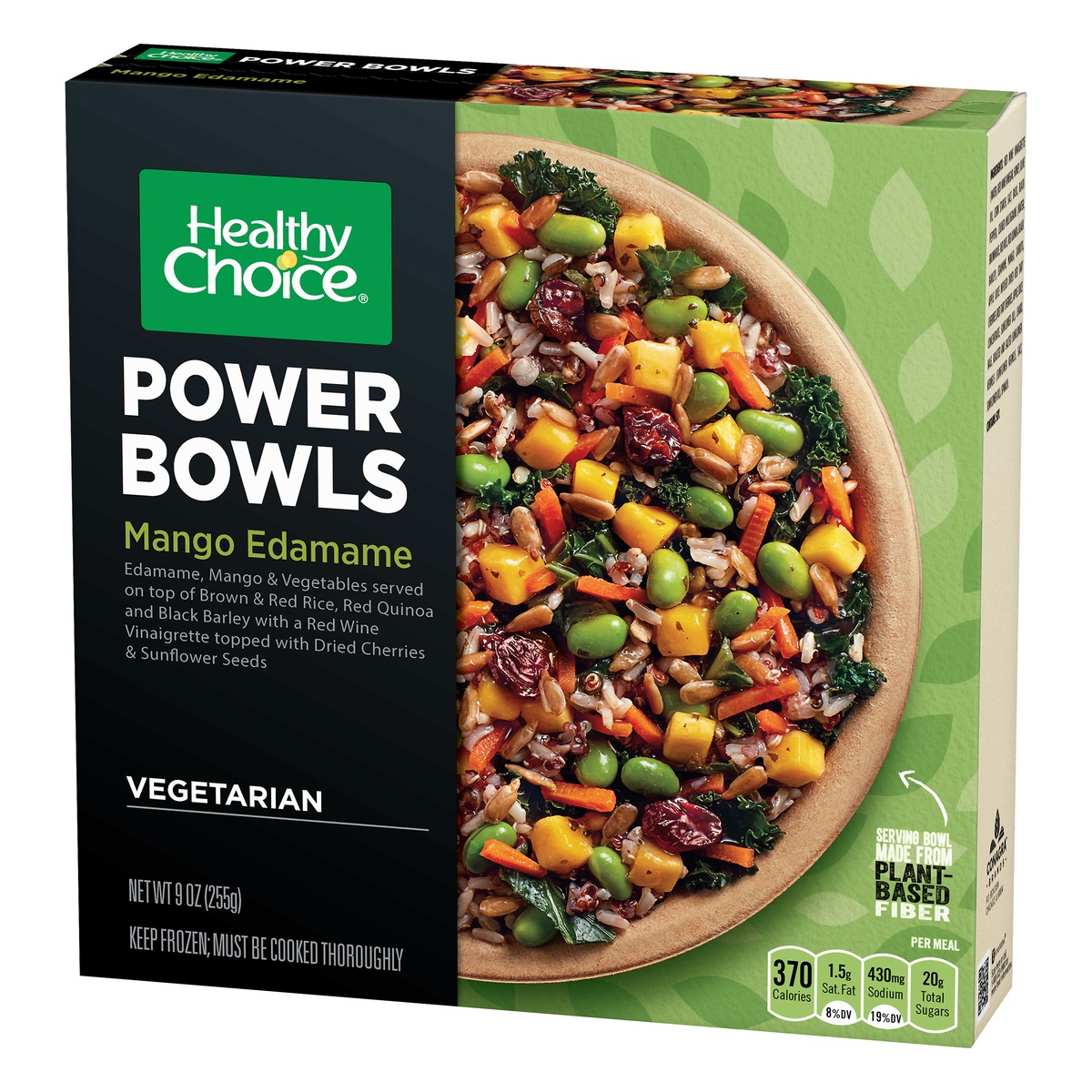 slide 3 of 10, Healthy Choice Mango Edamame Power Bowl, 9 oz