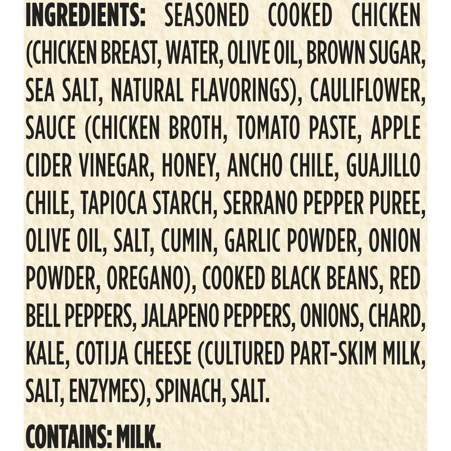 slide 3 of 6, Healthy Choice Power Bowls Spicy Black Beans, Chicken & Riced Cauliflower Frozen Meal, 9.25 oz., 9.75 oz
