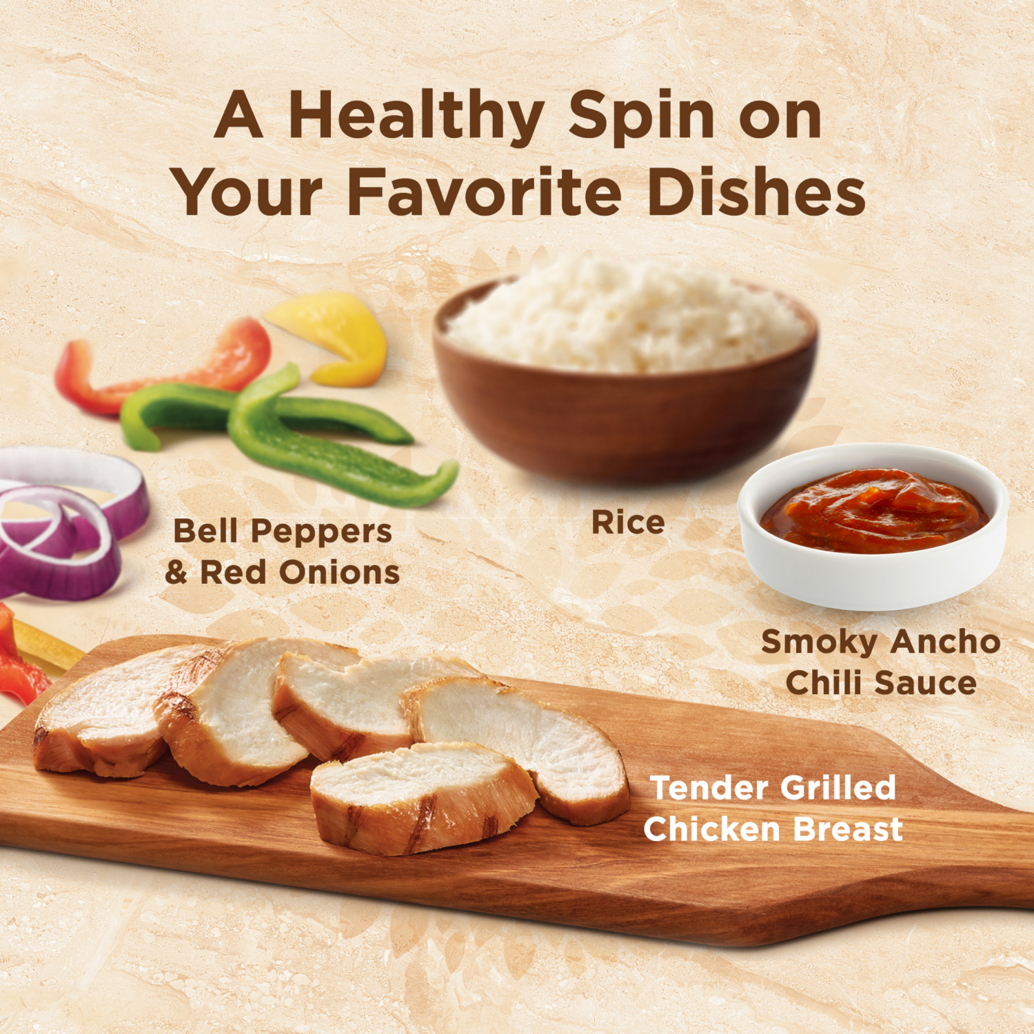 slide 7 of 8, Healthy Choice Café Steamers Frozen Meal, Fajita Chicken, 9.5 oz., 9.5 oz