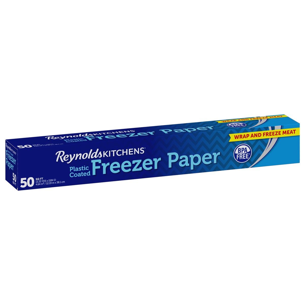 slide 7 of 9, Reynolds Kitchens Plastic Coated Freezer Paper 1 ea, 1 ct