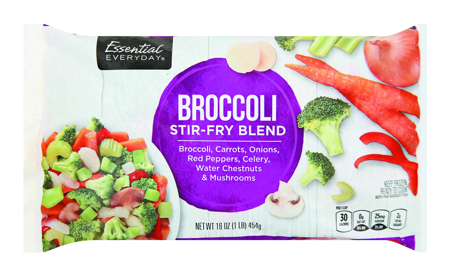 slide 1 of 1, Essential Everyday Eed Veg Broc Stir Fry, 16 oz