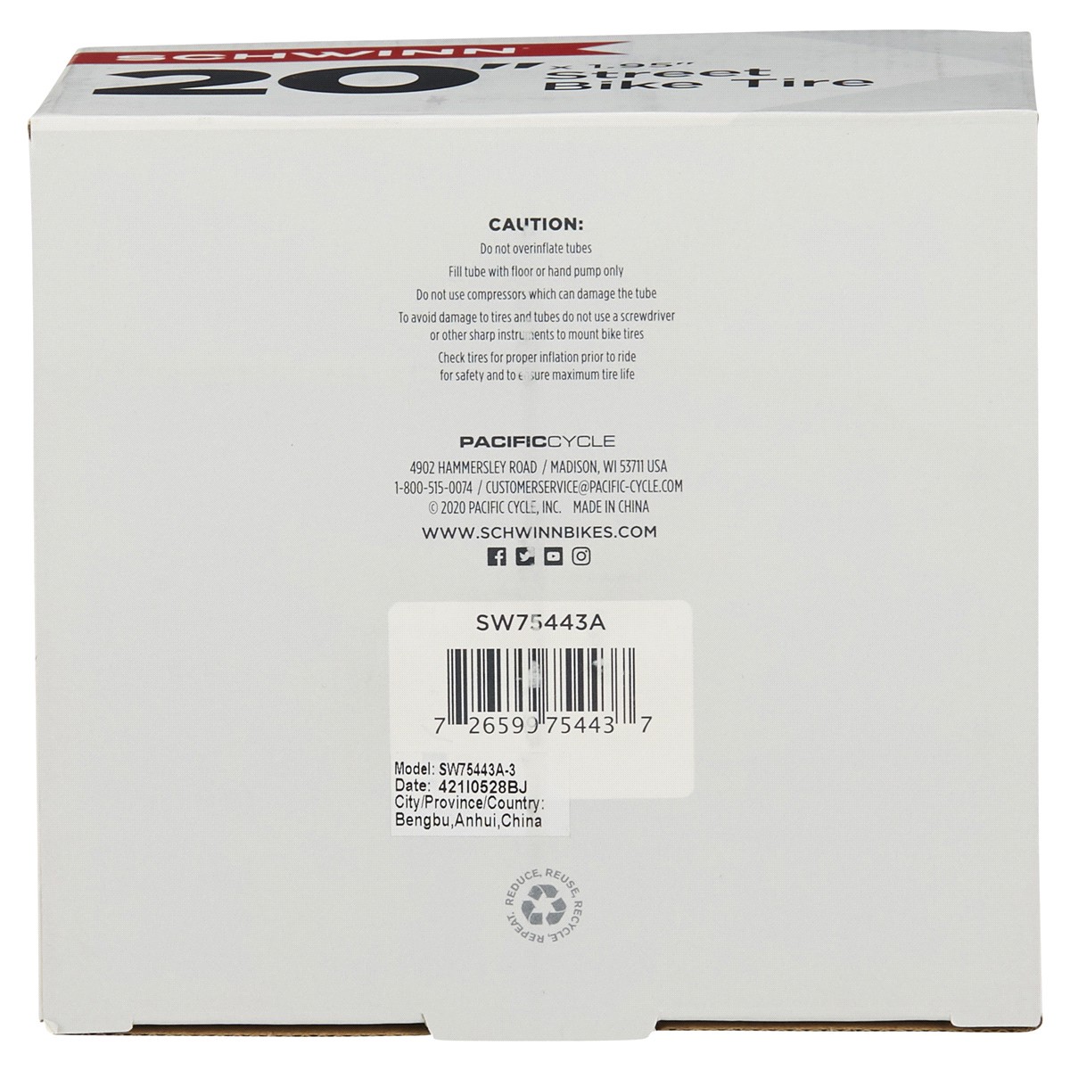 slide 2 of 2, Schwinn Tire 1 ea, 1 ct