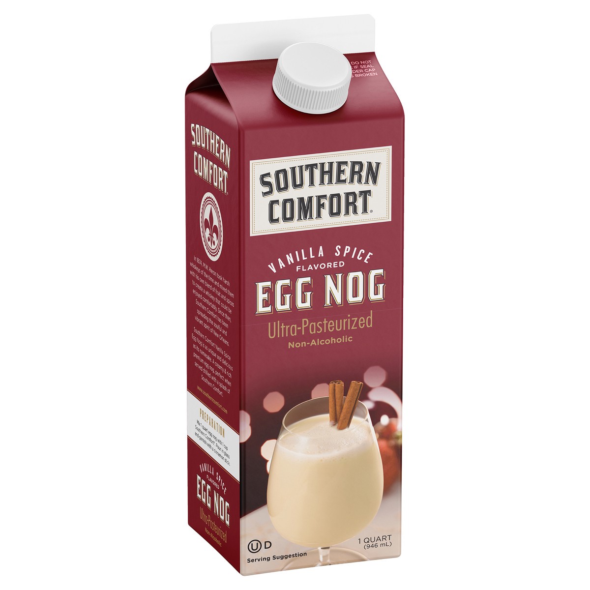 slide 6 of 9, Southern Comfort Vanilla Spice Eggnog, 32 oz, 32 oz