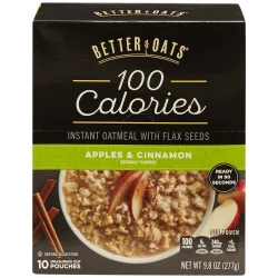Better Oats 100-Calorie Apple Cinnamon Hot Cereal