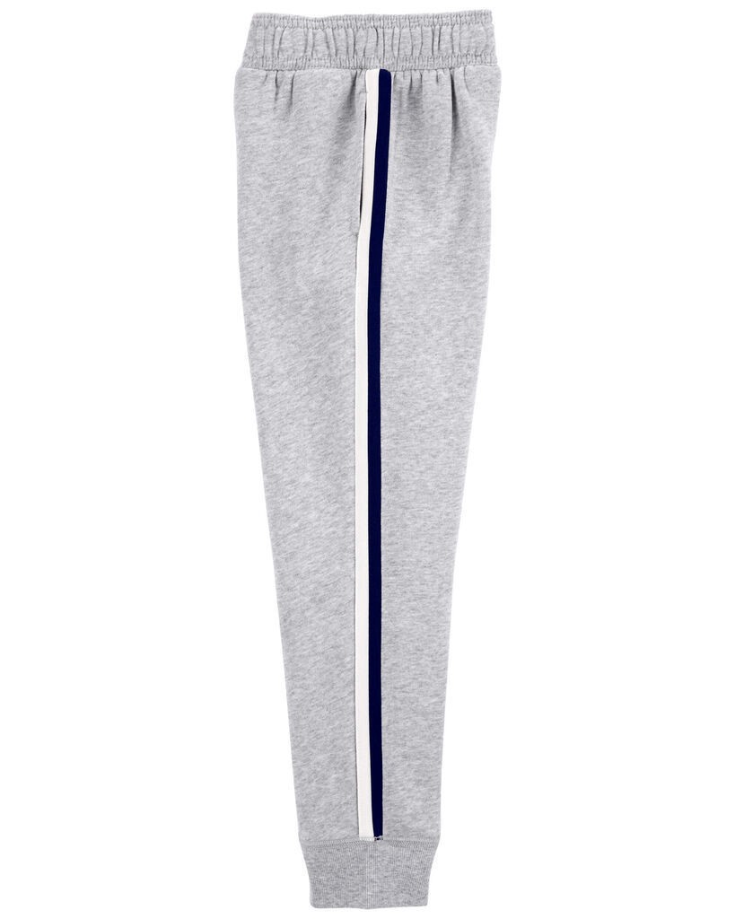 slide 2 of 4, Carter's Kid Pull-On Fleece Pants Grey 10, 1 ct