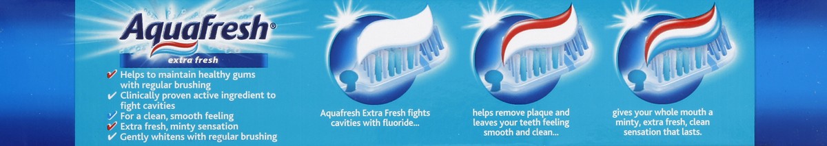 slide 7 of 7, Aquafresh Toothpaste 6.4 oz, 1 ct