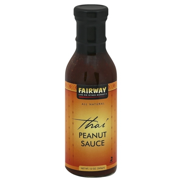 slide 1 of 1, Fairway Sauce Thai Peanut, 12 oz