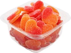 Clever Candy Sour Peachy Hearts