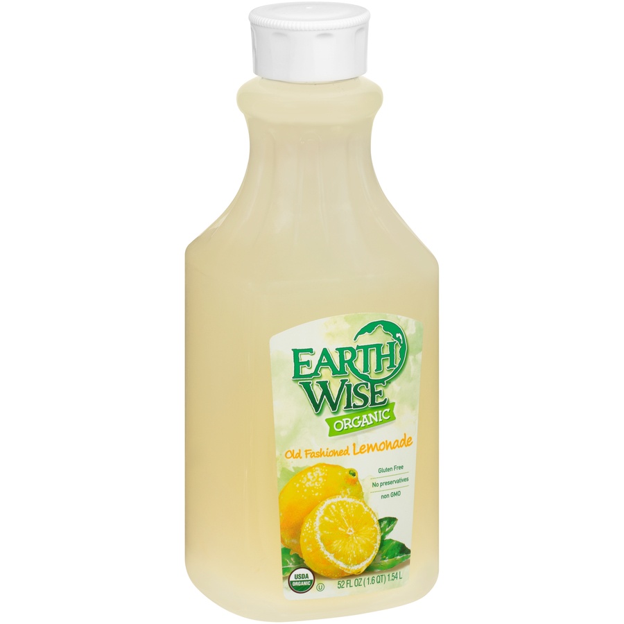 slide 2 of 8, Earth Wise Organic Old Fashioned Lemonade, 52 oz