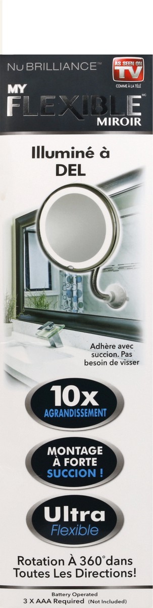 slide 8 of 11, As Seen on TV ASOTV Nubrilliance My Flexible Mirror, 1 ct