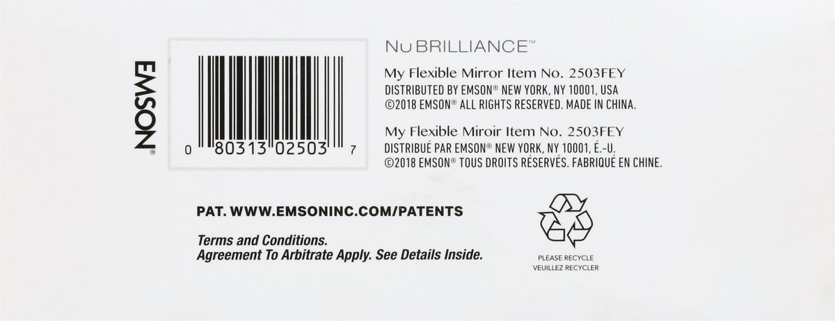 slide 9 of 11, As Seen on TV ASOTV Nubrilliance My Flexible Mirror, 1 ct