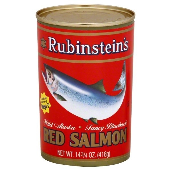 slide 1 of 1, Rubinstein's Red Salmon Wild Alaskan Fancy Blueback, 14.75 oz