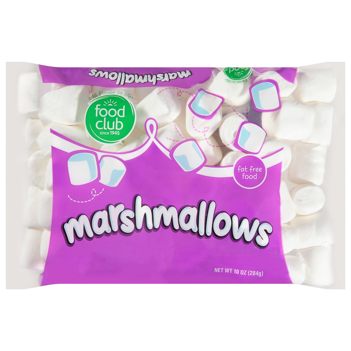 slide 1 of 6, Food Club Regular Marshmallows, 10 oz