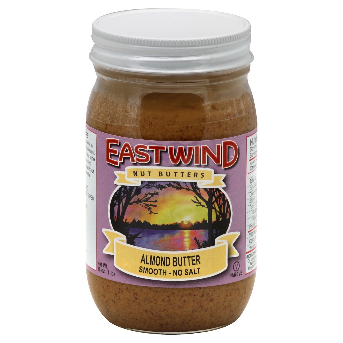 slide 2 of 2, East Wind Almond Butter 16 oz, 16 oz