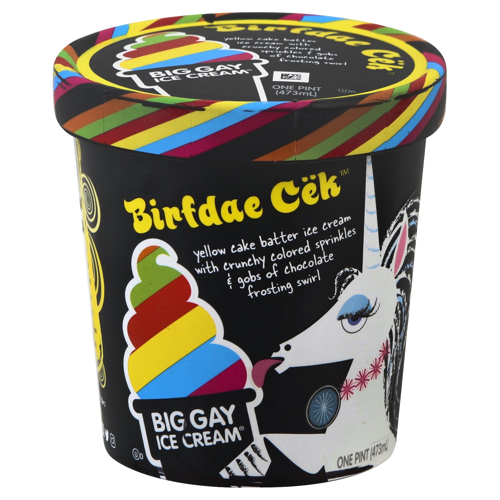 slide 1 of 3, Big Gay Ice Cream Birdae Cek, 16 oz