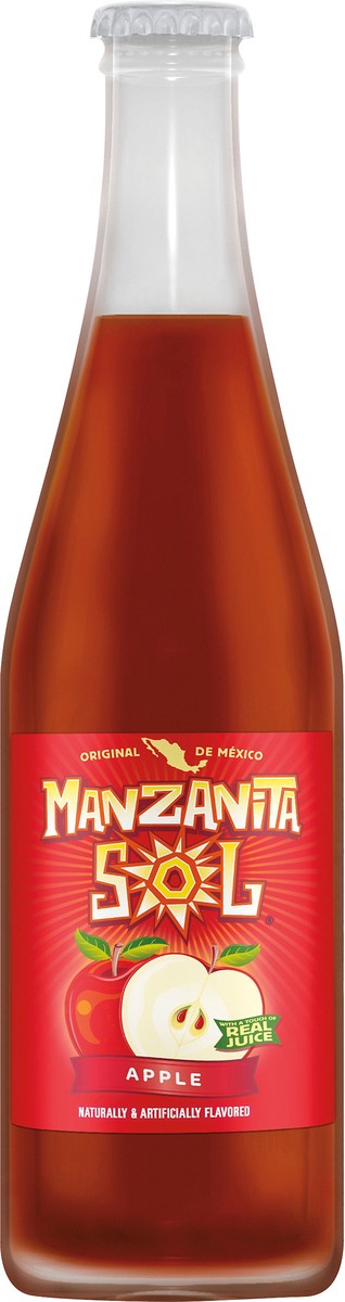 slide 6 of 6, Manzanita Sol Soda Apple 12 Fl Oz, 12 oz