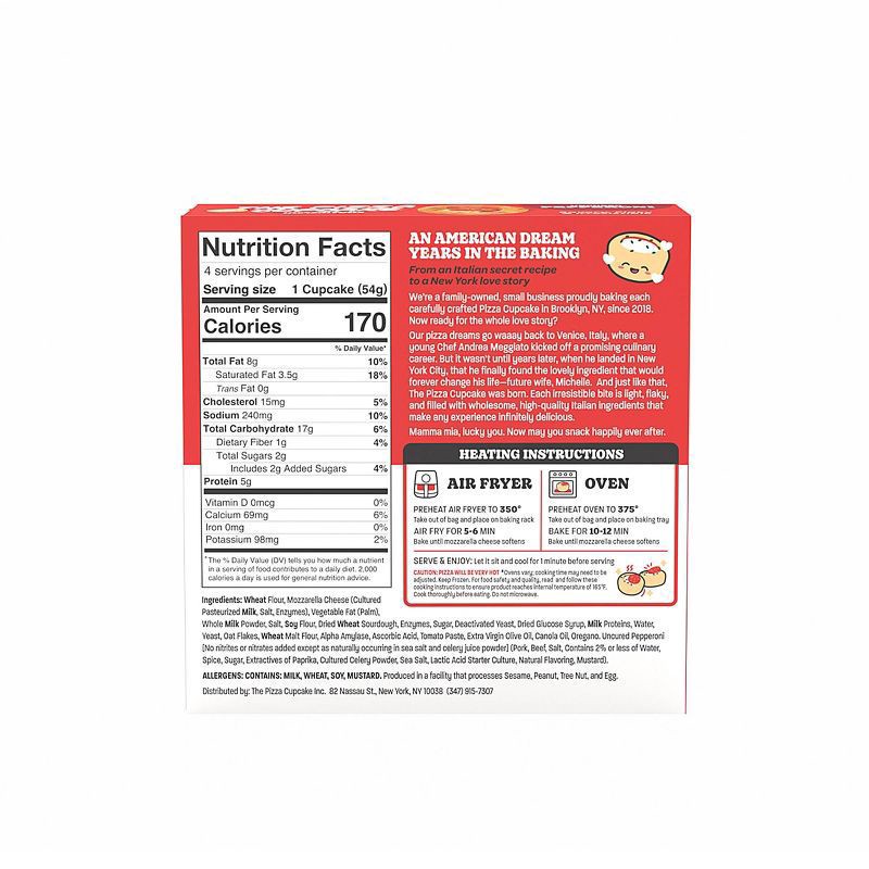 slide 4 of 4, Incredifulls Pizza Cupcake Pepperoni 4pc - 7.62 OZ, 7.62 oz