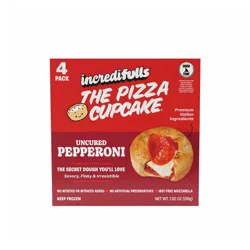 Incredifulls Pizza Cupcake Pepperoni - 4 pc, 7.62 oz