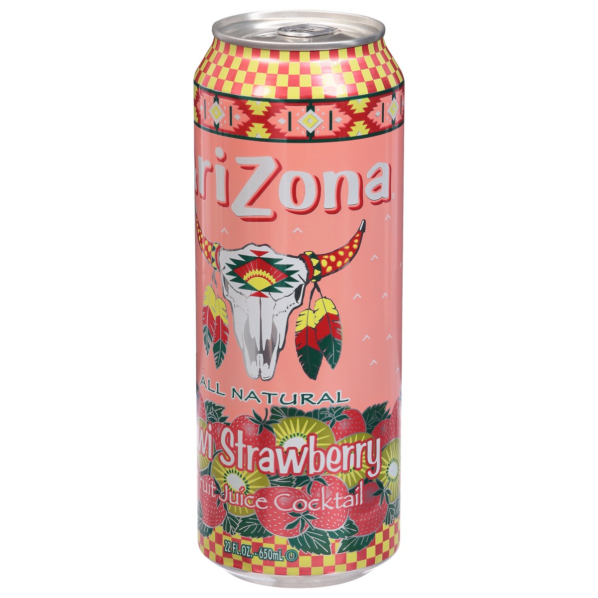 slide 2 of 9, AriZona Arizona Strawberry Kiwi - 22 fl oz, 22 fl oz