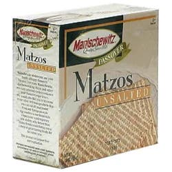 Manischewitz Unsalted Matzo