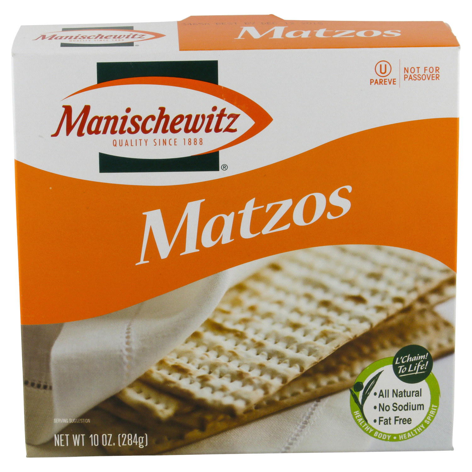 slide 1 of 4, Manischewitz Matzos - 10 oz, 10 oz