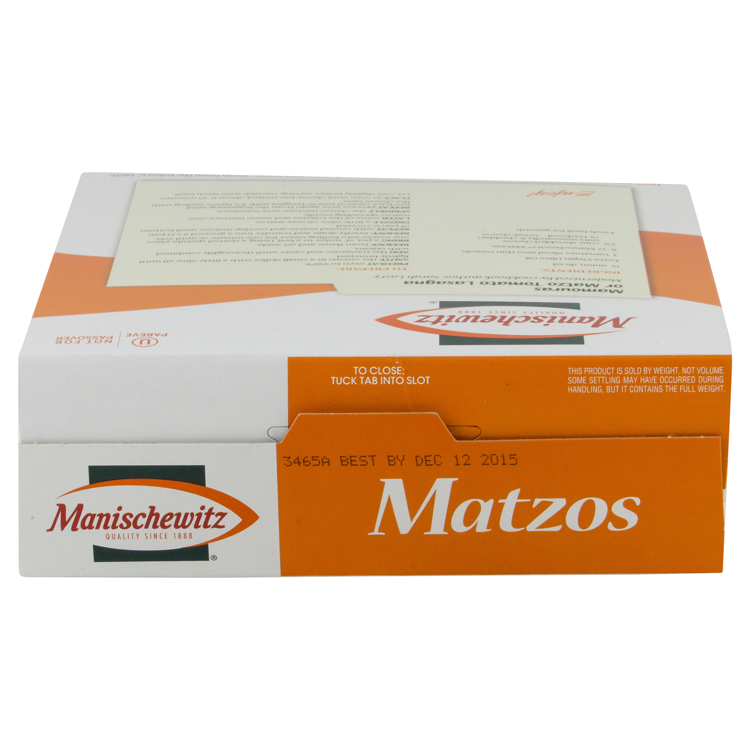 slide 4 of 4, Manischewitz Matzos - 10 oz, 10 oz