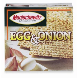 Manischewitz Egg & Onion Matzos 10 oz