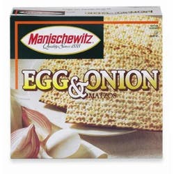 Manischewitz Egg & Onion Matzos 10 oz