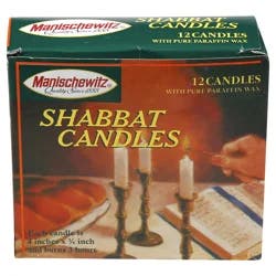 Manischewitz Shabbat Candles