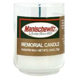 Manischewitz Yahrzeit Memorial Candle 1 Each