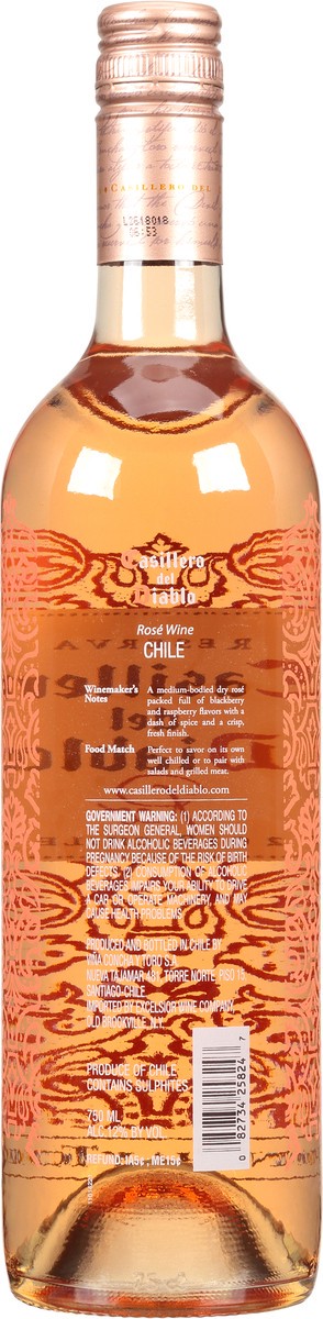 slide 4 of 9, Casillero del Diablo Rose, 750 ml