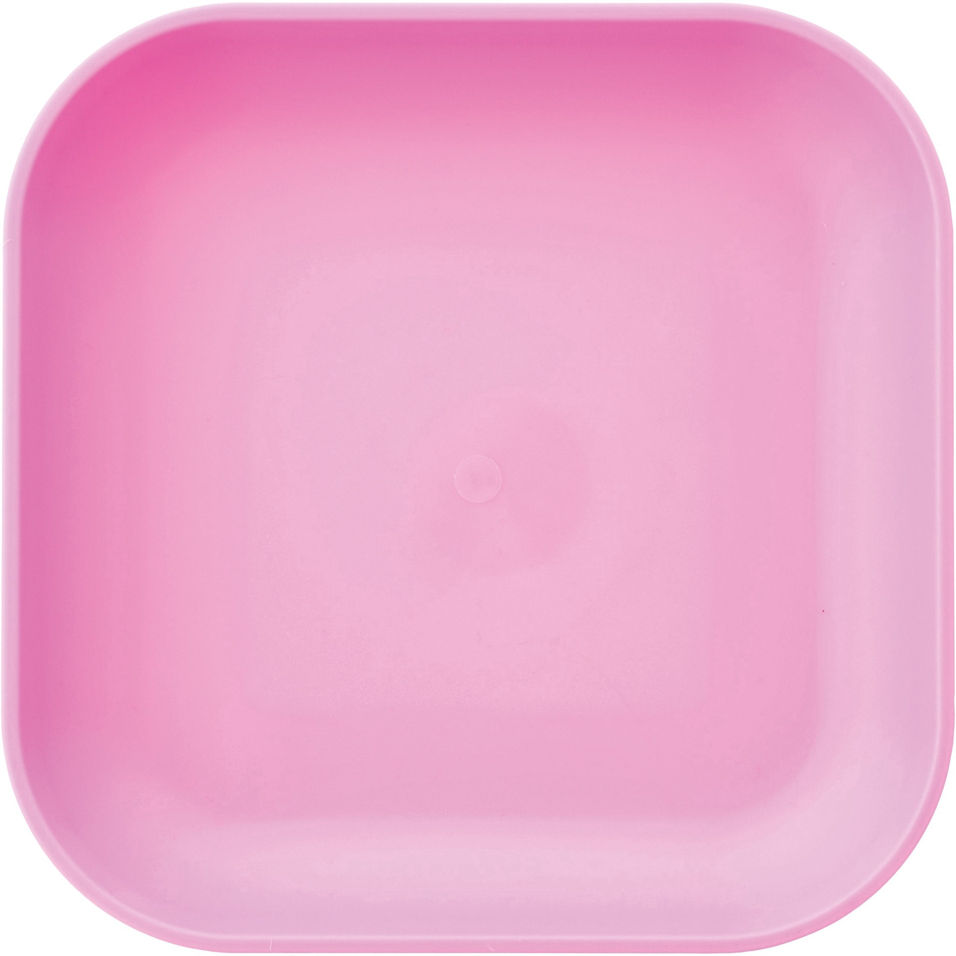 slide 1 of 1, our goods Square Plate - Pink, 1 ct