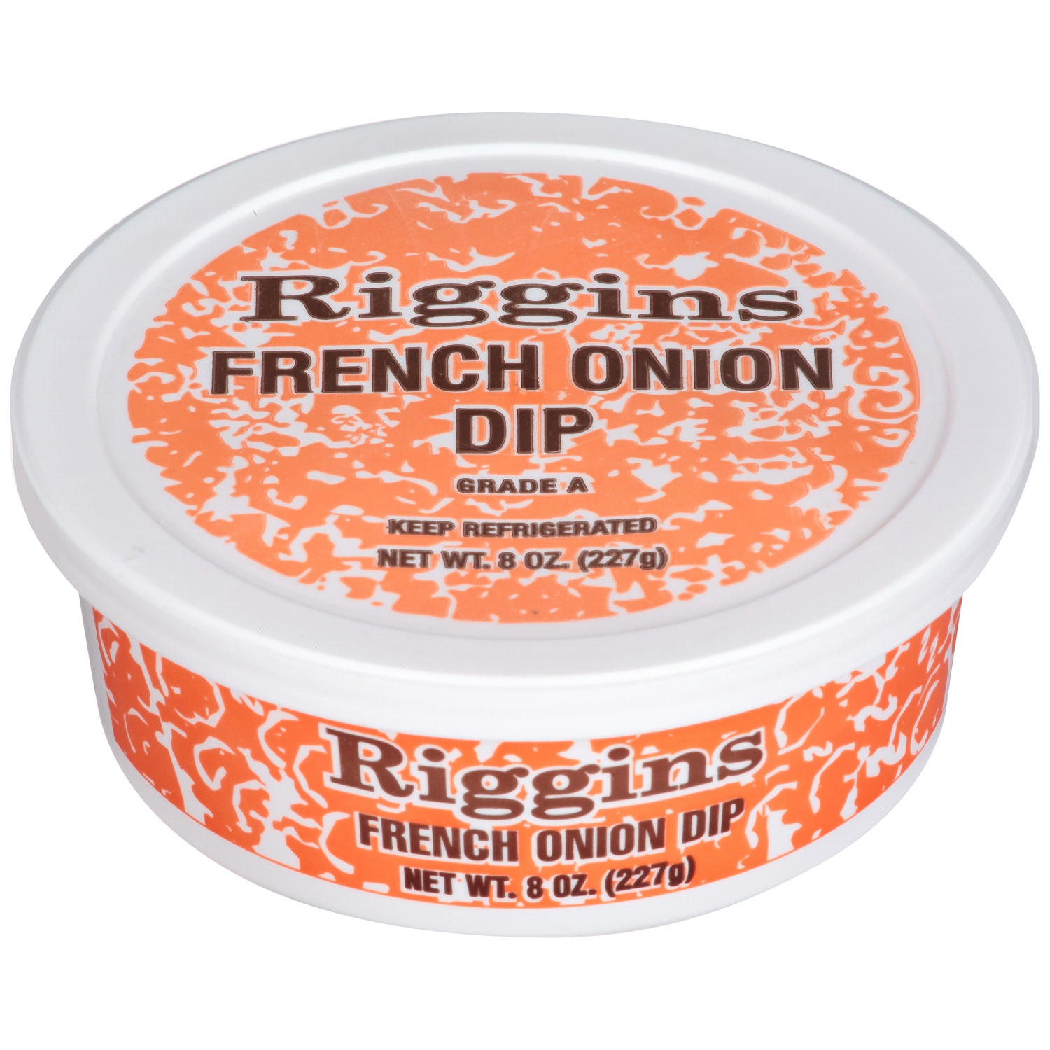 slide 1 of 1, Riggins Onion Dip, 8 oz