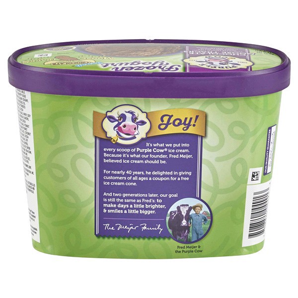 slide 9 of 9, Purple Cow Chocolate Moose Tracks Frozen Yogurt, 1.5 qt