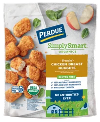 PERDUE SIMPLY SMART ORGANICS Gluten Free Breaded Chicken Breast Nuggets, 22 oz.