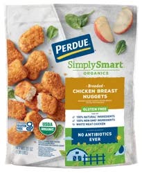 PERDUE SIMPLY SMART ORGANICS Gluten Free Breaded Chicken Breast Nuggets, 22 oz.