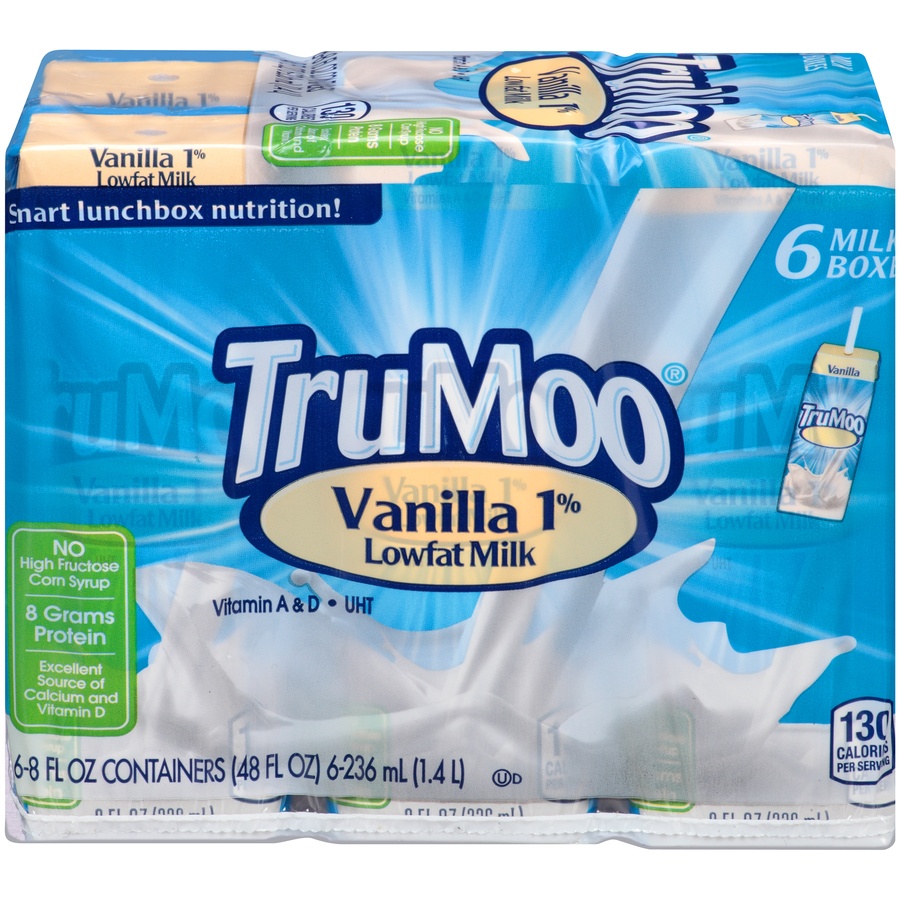 slide 1 of 8, TruMoo Milk 6 ea, 6 ct