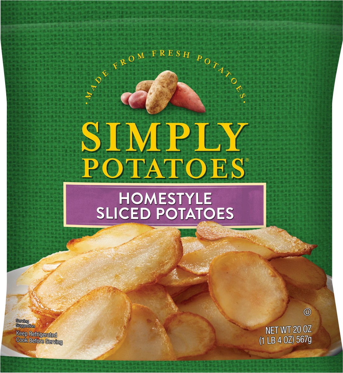 slide 9 of 11, Simply Potatoes Sliced Home Fries, 20 oz