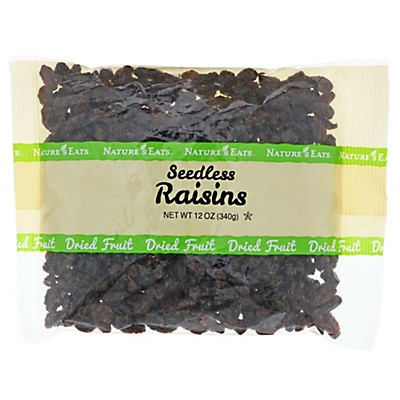 slide 1 of 1, Nature's Eats Seedless Raisins, 12 oz