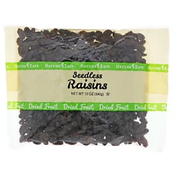 Nature's Eats Seedless Raisins - 12 oz