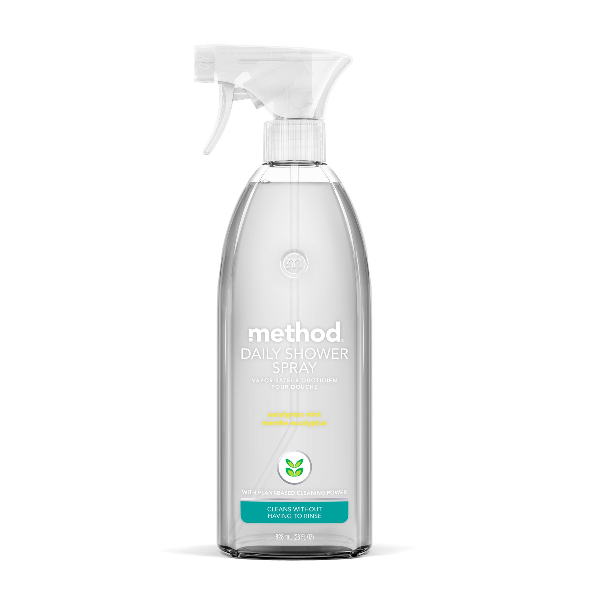 slide 1 of 6, method 28 Fluid ounce(s) Eucalyptus Mint Shower and Bathtub Cleaner, 1 ct