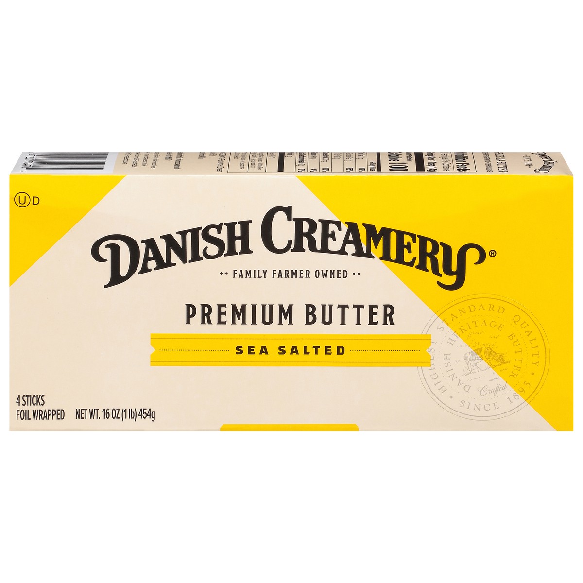 slide 1 of 9, Danish Creamery Valley Fresh Butter, 
